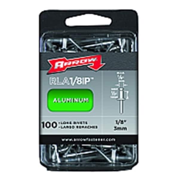 Gourmetgalley RLA1-8IP 0.13 in. Long Aluminum Rivet GO3576909 - main